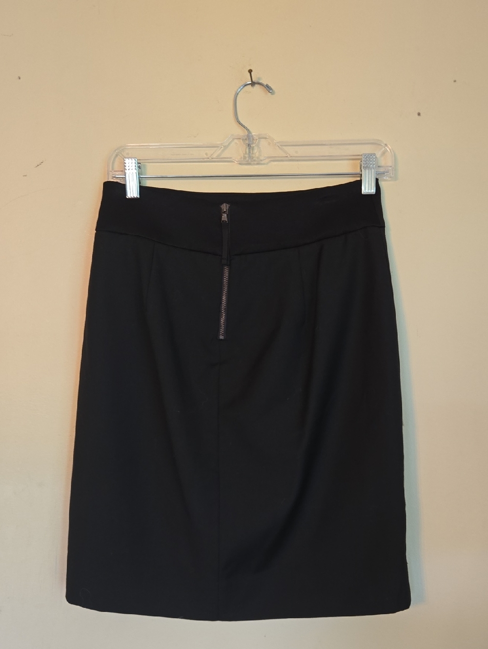 J. Crew Classic Black Wrap-Front Women's Skirt Holiday 2k14 NWT - Picture 3 of 5